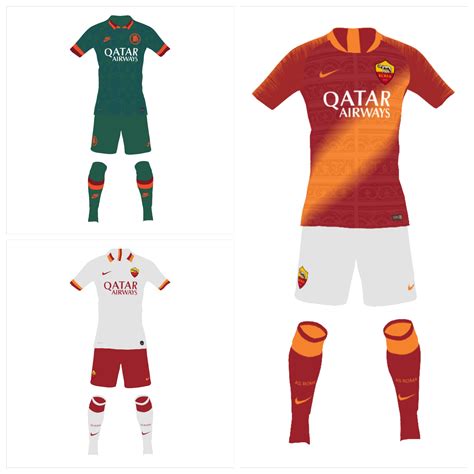 AS Roma fantasy kits 19/20