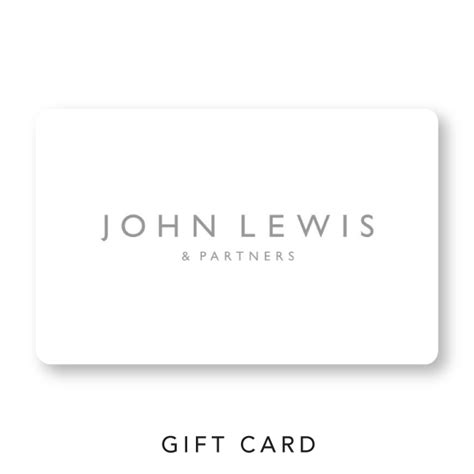 John Lewis and Partners Gift Card