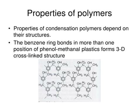 PPT - Condensation polymers PowerPoint Presentation - ID:1144700