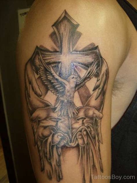 Cross And Dove Tattoo | Tattoo Designs, Tattoo Pictures