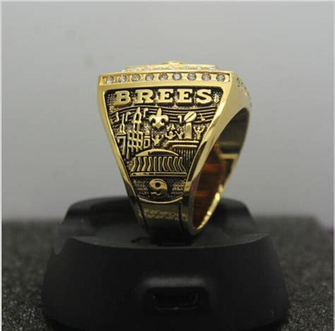 2009 New Orleans Saints Super Bowl FOOTBALL Championship Ring 7-15 Size