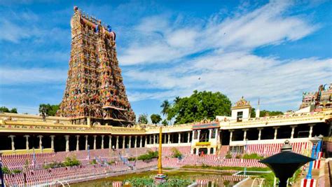 Meenakshi Temple Kovil Gopuram Png - Mahilanya