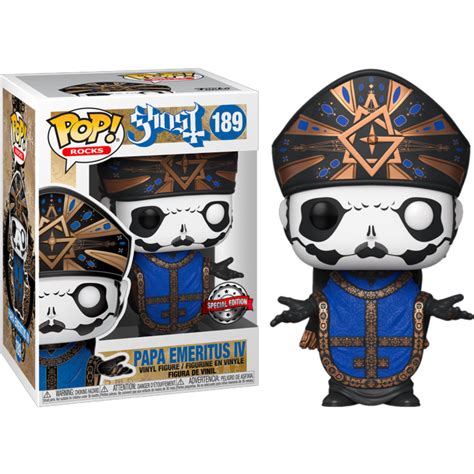 Funko POP! Rocks: Ghost - Papa Emeritus IV #189 Figure (Exclusive ...