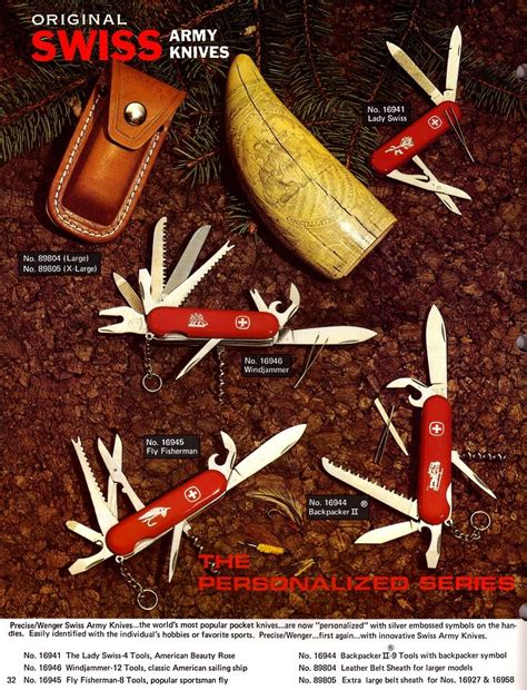 SAKWiki | Wenger 1979 - North America Distributor's Catalog | Wenger, Wenger swiss army knife ...