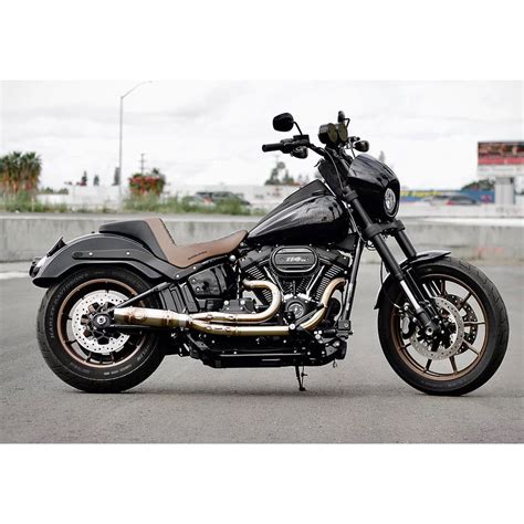 Bassani Road Rage Stainless 2-1 "Super Bike exhaust for 2018-2022 Harley Softail FLSB/FXLRST ...