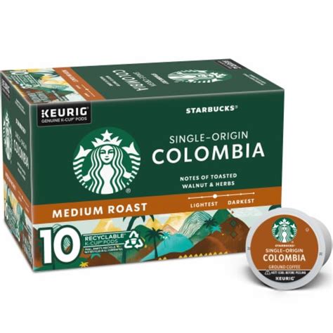 Starbucks® Colombia Medium Roast K-Cup® Coffee Pods, 10 ct - Pick ‘n Save