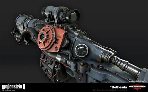 ArtStation - Wolfenstein 2: Laserkraftwerk, Nicholas Cort | Wolfenstein ...