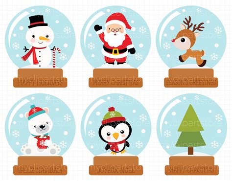 Christmas, Snow Globes Clipart #CLIPART#www#HANUKKAH#CHRISTMAS Christmas Rock, Christmas Snow ...