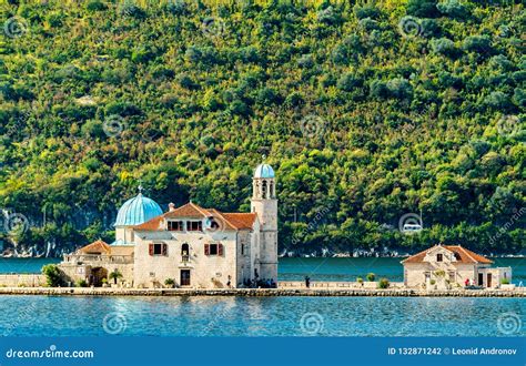 Our Lady of the Rocks Island in the Bay of Kotor, Montenegro Stock Photo - Image of island ...