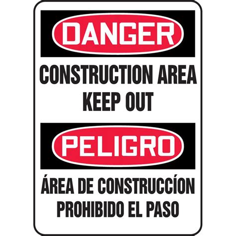 Construction - Safety Signs | goSafe