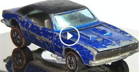 The Art Of Restoring Old HOT WHEELS! Enjoy This 1968 Camaro Restoration ...