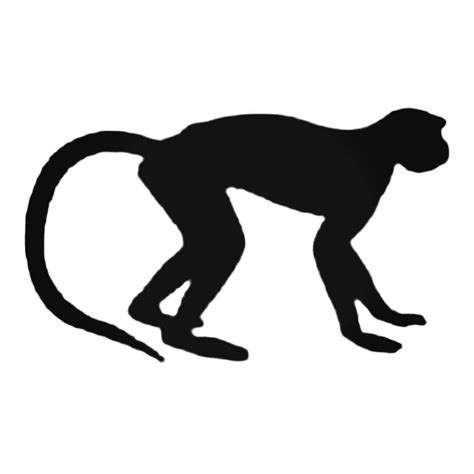 Buy Scrawny Monkey Decal Sticker Online