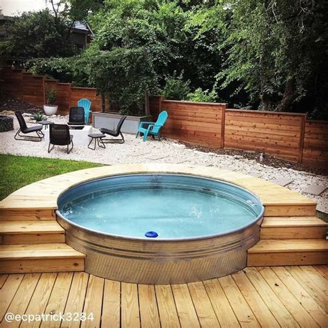 Stock Tank Diy Hot Tub - Most backyards would benefit from the country ...