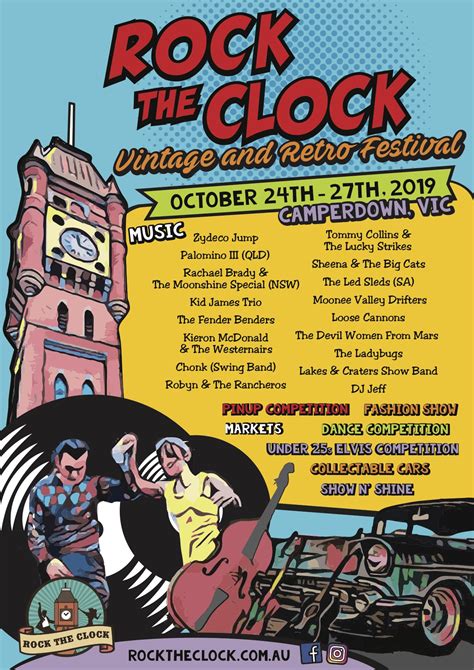 Rock the Clock Vinatge and Retro Festival