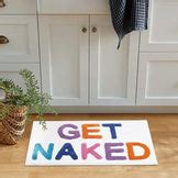 Get Naked Colorful Bath Mat - Blackbrdstore