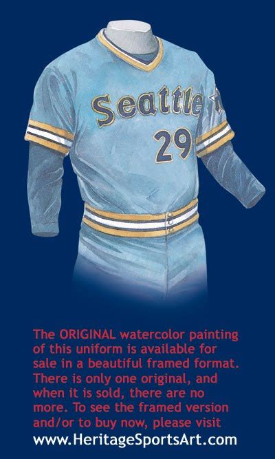 Seattle Mariners Uniform and Team History | Heritage Uniforms and ...