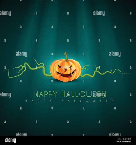 Feliz Halloween diseño ilustración vectorial Imagen Vector de stock - Alamy