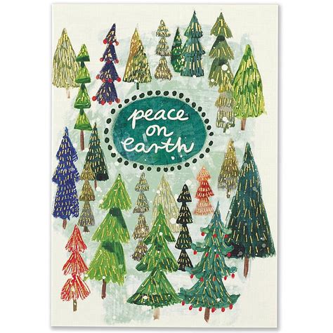 Peter Pauper Press Festival of Trees Small Boxed Holiday Cards | Kittery Trading Post