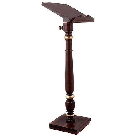 Golden decorated wood lectern | online sales on HOLYART.co.uk