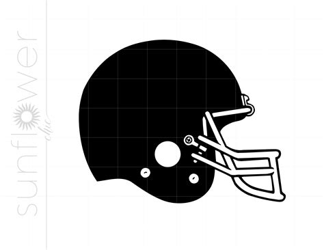 Football Helmet SVG Football Helmet Clipart Download - Etsy