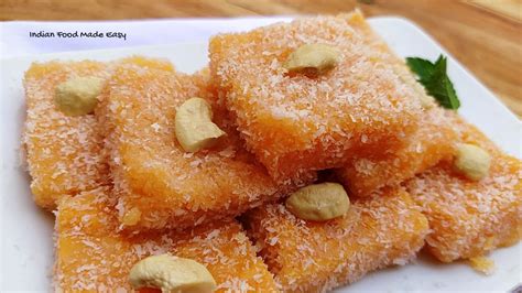 Mango Candy Recipe in Hindi by Indian Food Made Easy, Mango Dessert - YouTube