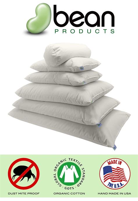 Dust Mite Proof Organic Cotton Pillow or Pillow Protector | Organic ...