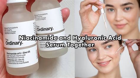 How to use niacinamide and hyaluronic acid serum together | Benefits - YouTube