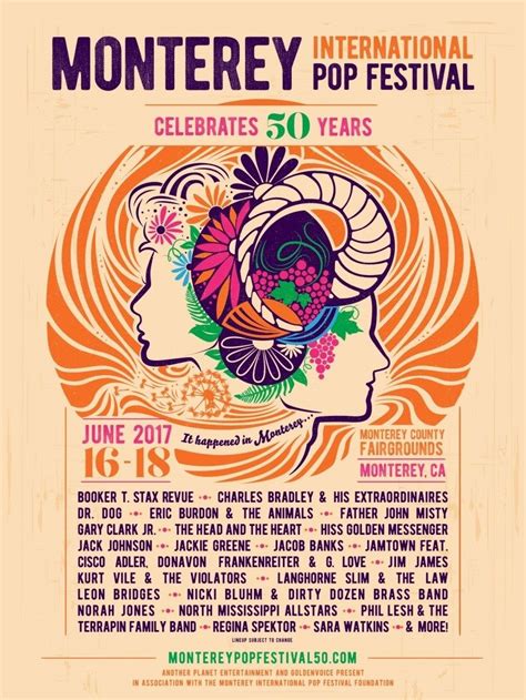 Monterey International Pop Festival 2017 (Complete Lineup) | Music in ...