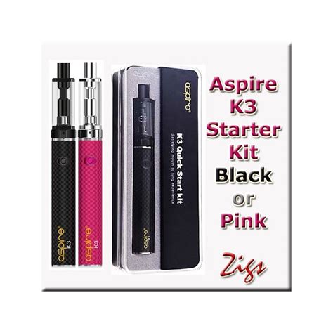 K3 E CIG STARTER KIT BY ASPIRE - UK E liquid | E Cigarettes / ZIGS / Swevan