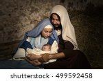 Baby Jesus Manger Scene Free Stock Photo - Public Domain Pictures