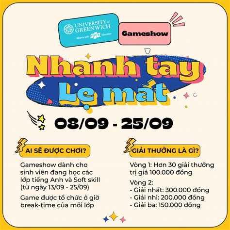 [ĐN] Gameshow "Nhanh tay lẹ mắt"