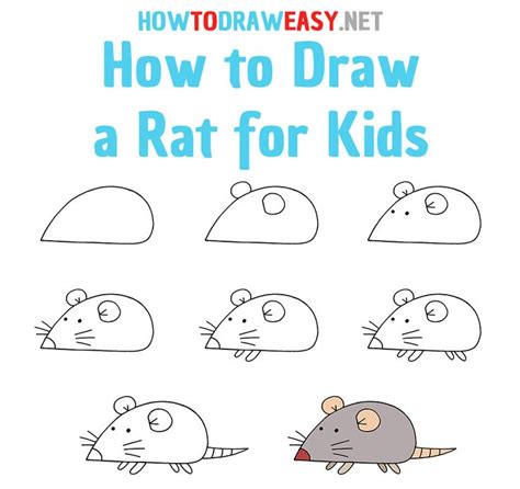 Rat Easy Drawing - Drawing.rjuuc.edu.np