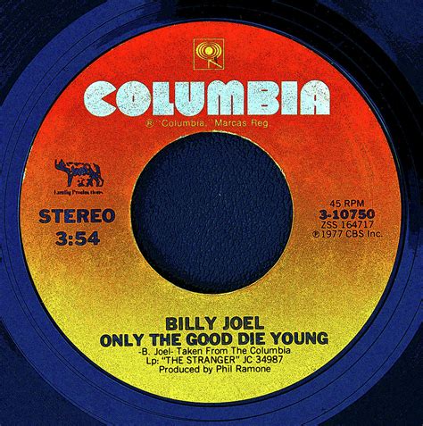 Columbia records and Billy Joel Digital Art by David Lee Thompson - Pixels