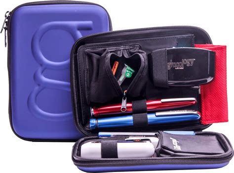 Glucology™ Diabetic Travel Case| Protective Hard Shell Organizer | Designed for Carrying Insulin ...