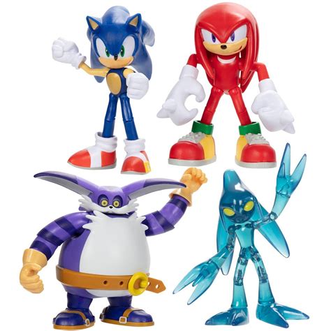 Sonic the Hedgehog 4-Inch Action Figures with Accessory Wave 11 Case of 6