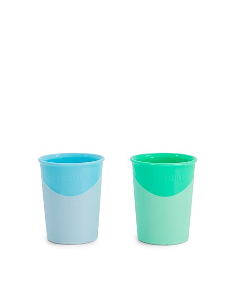 Vasos para niños paquete de 2 | 170 ml - azul - Twistshake