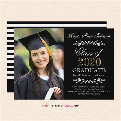 Graduation Announcements 2024 Without Picture - ashlee jasmine