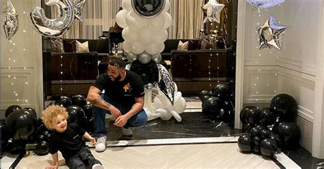 Drake celebrates son's birthday with epic balloon display at his Toronto mansion