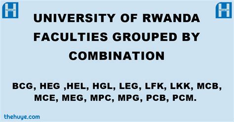 Studies | Choose What You Can Study Based On What You Studied In Secondary | TheHuye.Com