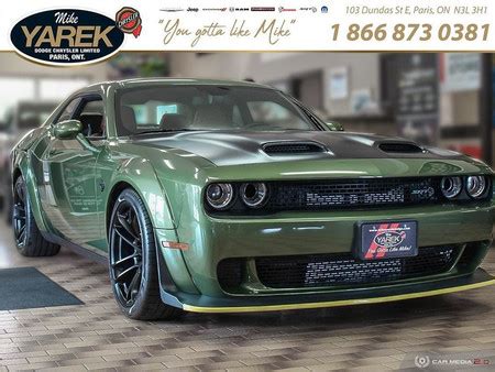 DODGE CHALLENGER 2020 dodge challenger srt hellcat- redeye- widebody ...