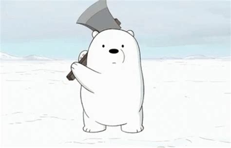 Polar Bear We Bare Bear GIF – Polar Bear We Bare Bear Ice Bear – Откриване и споделяне на GIF ...