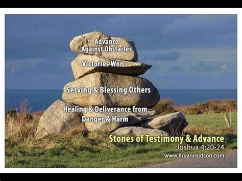 Joshua 4 The 12 Stones of Remembrance and the 12 Stones of Wrath - YouTube