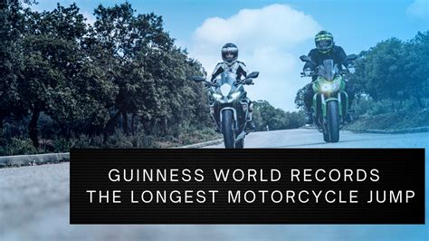 Guinness World Records - The Longest Motorcycle Jump - Motorcycle Accident Resource