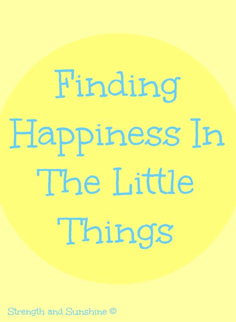 Power Monday #68 Finding Happiness In The Little Things - Strength and ...