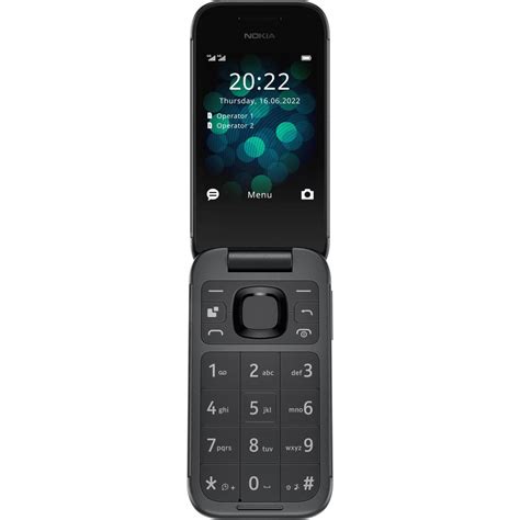 Nokia 2660 Flip 4G 128MB (Black) - JB Hi-Fi