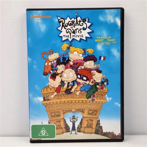RUGRATS IN PARIS: The Movie DVD 2000 Nickelodeon Adventure Family ...