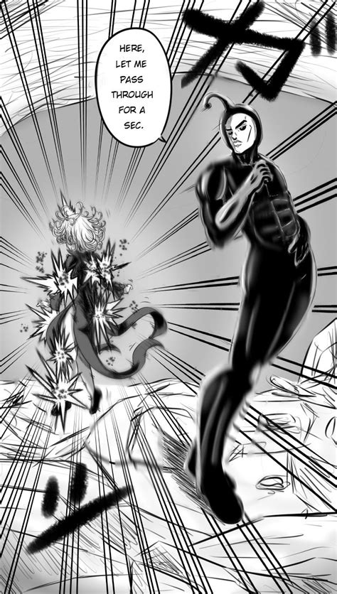 Manga One Punch Man Saitama Vs Garou