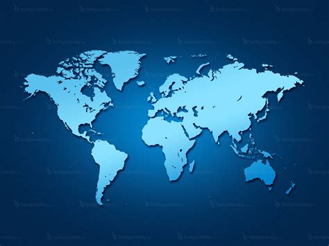 Cool World Map Wallpaper Blue Parade – World Map With Major Countries