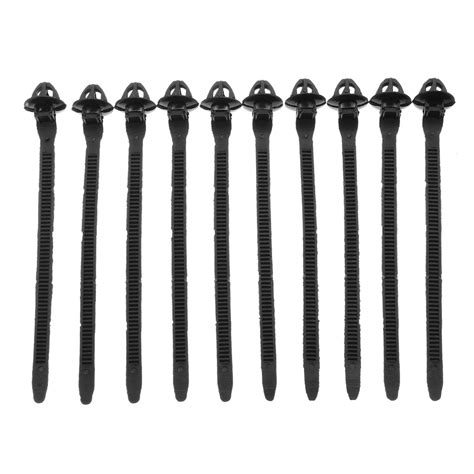 10pcs Universa 92mmx5mm Car Nylon Tie Wrap Cable Fixed General Fasteners Clips-in Auto Fastener ...