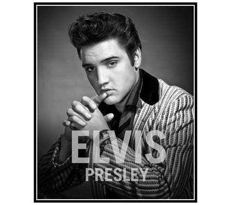 Elvis Presley - Portrait Poster Print And Canvas Print – Poster ...